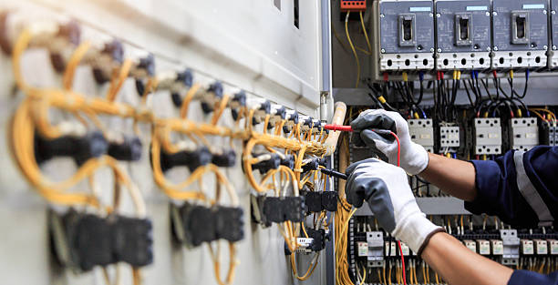 Professional Electrician technician working in Fort Bend County County, TX